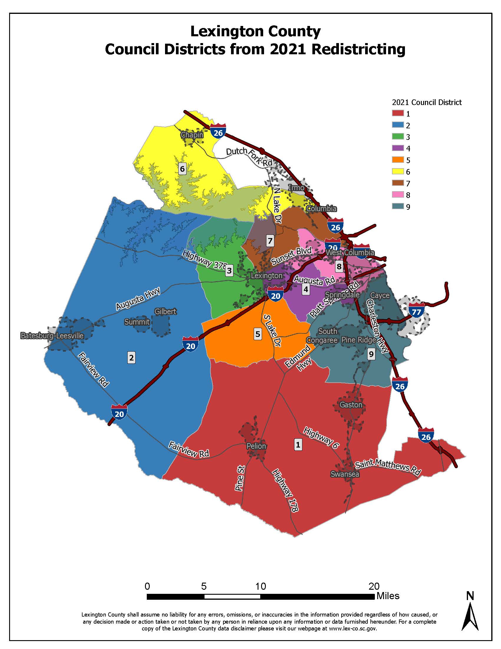 2021 Council Districts