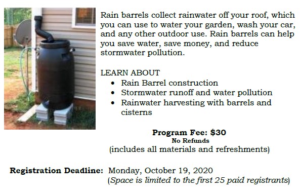 Rain Barrel Workshop